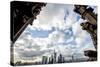 Germany, Hesse, Frankfurt Am Main, Skyline-Bernd Wittelsbach-Stretched Canvas