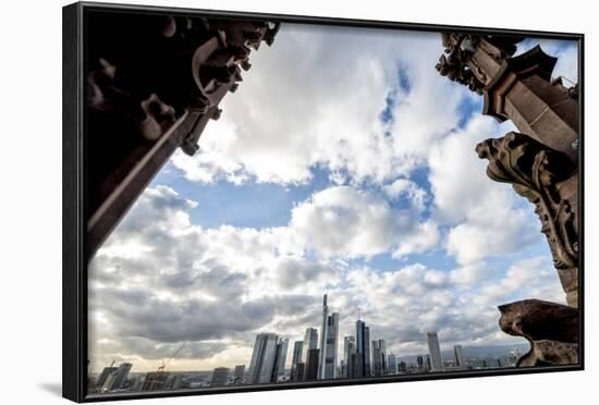 Germany, Hesse, Frankfurt Am Main, Skyline-Bernd Wittelsbach-Framed Photographic Print