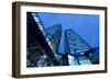 Germany, Hesse, Frankfurt on the Main, Green Towers of the Deutsche Bank-Bernd Wittelsbach-Framed Photographic Print