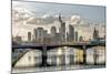 Germany, Hesse, Frankfurt on the Main, Skyline, Selective Focus-Bernd Wittelsbach-Mounted Photographic Print