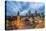 Germany, Hesse, Frankfurt on the Main, Skyline with Hauptwache and St. Catherine's Church-Bernd Wittelsbach-Stretched Canvas