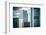 Germany, Hesse, Frankfurt on the Main, Windows of High-Rise Office Blocks-Bernd Wittelsbach-Framed Photographic Print