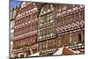 Germany, Hesse, Frankfurt, Roemerberg, Half-Timbered Facades-Udo Siebig-Mounted Photographic Print