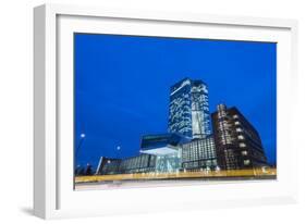 Germany, Hesse, New Building of the European Central Bank in the Frankfurt Ostend-Bernd Wittelsbach-Framed Photographic Print