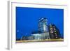 Germany, Hesse, New Building of the European Central Bank in the Frankfurt Ostend-Bernd Wittelsbach-Framed Photographic Print