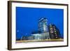 Germany, Hesse, New Building of the European Central Bank in the Frankfurt Ostend-Bernd Wittelsbach-Framed Photographic Print