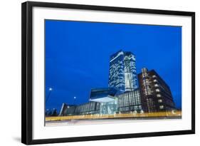 Germany, Hesse, New Building of the European Central Bank in the Frankfurt Ostend-Bernd Wittelsbach-Framed Photographic Print