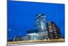 Germany, Hesse, New Building of the European Central Bank in the Frankfurt Ostend-Bernd Wittelsbach-Mounted Photographic Print