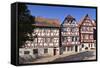 Germany, Hesse, Odenwald (Region), Bergstra§e (Region), Bensheim, Old Town-Udo Siebig-Framed Stretched Canvas