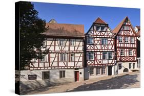 Germany, Hesse, Odenwald (Region), Bergstra§e (Region), Bensheim, Old Town-Udo Siebig-Stretched Canvas