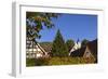 Germany, Hesse, Odenwald (Region), Bergstra§e (Region), Zwingenberg, Old Town, Mountain Church-Udo Siebig-Framed Photographic Print