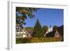 Germany, Hesse, Odenwald (Region), Bergstra§e (Region), Zwingenberg, Old Town, Mountain Church-Udo Siebig-Framed Photographic Print