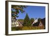 Germany, Hesse, Odenwald (Region), Bergstra§e (Region), Zwingenberg, Old Town, Mountain Church-Udo Siebig-Framed Photographic Print