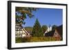 Germany, Hesse, Odenwald (Region), Bergstra§e (Region), Zwingenberg, Old Town, Mountain Church-Udo Siebig-Framed Photographic Print