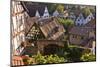 Germany, Hesse, Odenwald (Region), Bergstra§e (Region), Zwingenberg View, Old Town, Market Square-Udo Siebig-Mounted Photographic Print