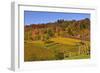 Germany, Hesse, Odenwald (Region), Bergstrasse (Region), Heppenheim (Town), Vineyards, Autumn Mood-Udo Siebig-Framed Photographic Print