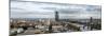 Germany, Hesse, Panorama of the New Ecb Building with View at the Ostend and Sachsenhausen-Bernd Wittelsbach-Mounted Photographic Print