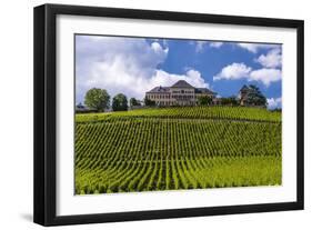 Germany, Hesse, Rheingau (Region), Geisenheim (Village), Johannisberg District-Udo Siebig-Framed Photographic Print