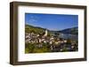 Germany, Hesse, Rheingau Region, Lorch, Village View with Rhine Valley-Udo Siebig-Framed Photographic Print