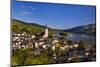 Germany, Hesse, Rheingau Region, Lorch, Village View with Rhine Valley-Udo Siebig-Mounted Photographic Print
