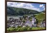 Germany, Hesse, Rheingau (Region), RŸdesheim Am Rhein (Town), District Assmannshausen-Udo Siebig-Framed Premium Photographic Print