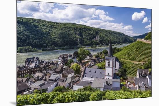 Germany, Hesse, Rheingau (Region), RŸdesheim Am Rhein (Town), District Assmannshausen-Udo Siebig-Mounted Premium Photographic Print