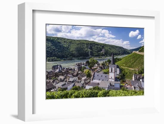 Germany, Hesse, Rheingau (Region), RŸdesheim Am Rhein (Town), District Assmannshausen-Udo Siebig-Framed Photographic Print