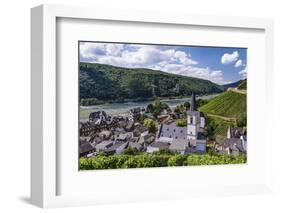 Germany, Hesse, Rheingau (Region), RŸdesheim Am Rhein (Town), District Assmannshausen-Udo Siebig-Framed Photographic Print