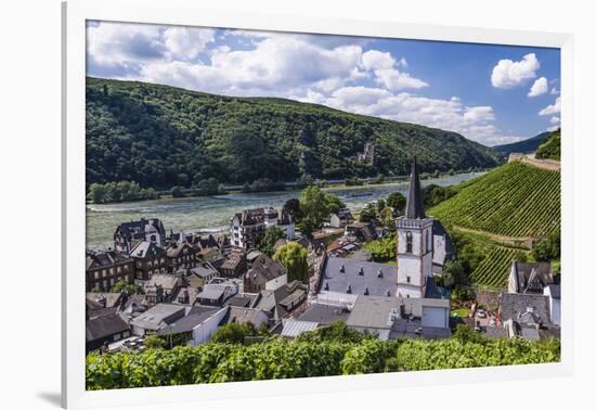 Germany, Hesse, Rheingau (Region), RŸdesheim Am Rhein (Town), District Assmannshausen-Udo Siebig-Framed Photographic Print