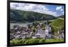 Germany, Hesse, Rheingau (Region), RŸdesheim Am Rhein (Town), District Assmannshausen-Udo Siebig-Framed Photographic Print