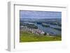 Germany, Hesse, Rheingau (Region), RŸdesheim Am Rhein (Town), View of the Town with Vineyards-Udo Siebig-Framed Photographic Print