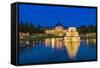 Germany, Hesse, Rheingau Region, Wiesbaden, Health Resort-Udo Siebig-Framed Stretched Canvas