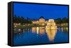 Germany, Hesse, Rheingau Region, Wiesbaden, Health Resort-Udo Siebig-Framed Stretched Canvas