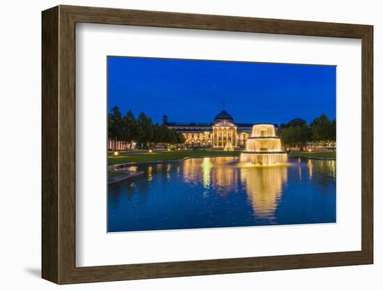 Germany, Hesse, Rheingau Region, Wiesbaden, Health Resort-Udo Siebig-Framed Photographic Print