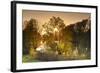 Germany, Hesse, Rhine Valley, Lampertheim (Village), Biedensand Conservation Area-Udo Siebig-Framed Photographic Print