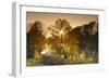 Germany, Hesse, Rhine Valley, Lampertheim (Village), Biedensand Conservation Area-Udo Siebig-Framed Photographic Print