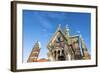 Germany, Hesse, Russian Orthodox Chapel and Wedding Tower on the Mathildenh?he-Bernd Wittelsbach-Framed Photographic Print