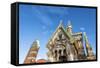 Germany, Hesse, Russian Orthodox Chapel and Wedding Tower on the Mathildenh?he-Bernd Wittelsbach-Framed Stretched Canvas