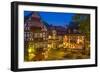 Germany, Hesse, Taunus, German Timber-Frame Road, Idstein-Udo Siebig-Framed Photographic Print