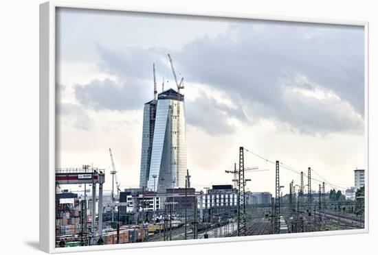 Germany, Hesse, the Main River-Bernd Wittelsbach-Framed Photographic Print