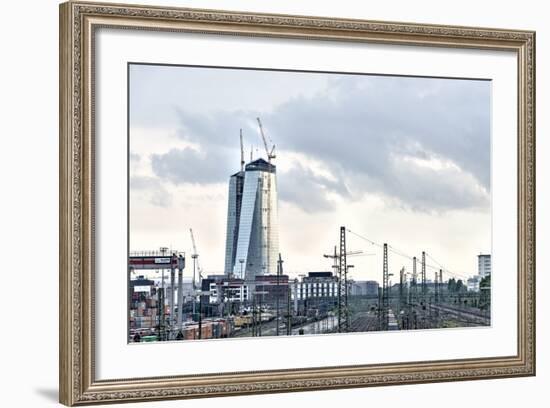 Germany, Hesse, the Main River-Bernd Wittelsbach-Framed Photographic Print
