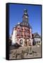 Germany, Hessen, Bergstra§e (Region) Lorsch, Town Hall, Front View-Udo Siebig-Framed Stretched Canvas