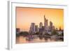 Germany, Hessen, Frankfurt Am Main, City Skyline across River Main-Alan Copson-Framed Photographic Print