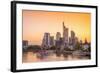 Germany, Hessen, Frankfurt Am Main, City Skyline across River Main-Alan Copson-Framed Photographic Print