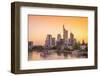 Germany, Hessen, Frankfurt Am Main, City Skyline across River Main-Alan Copson-Framed Photographic Print