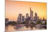 Germany, Hessen, Frankfurt Am Main, City Skyline across River Main-Alan Copson-Mounted Photographic Print