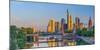 Germany, Hessen, Frankfurt Am Main, City Skyline across River Main-Alan Copson-Mounted Photographic Print