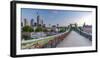 Germany, Hessen, Frankfurt Am Main, City Skyline across River Main-Alan Copson-Framed Photographic Print