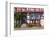 Germany, Hessen, Frankfurt on the Main, District Hšchst, Hšchst Castle Square, Half-Timbered House-Udo Siebig-Framed Photographic Print