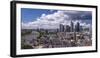 Germany, Hessen, Frankfurt on the Main, Panoramic View from the Cathedral on the Main, Ršmerberg-Udo Siebig-Framed Photographic Print